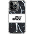 NBA Utah Jazz Marble iPhone 15 Pro Clear Case